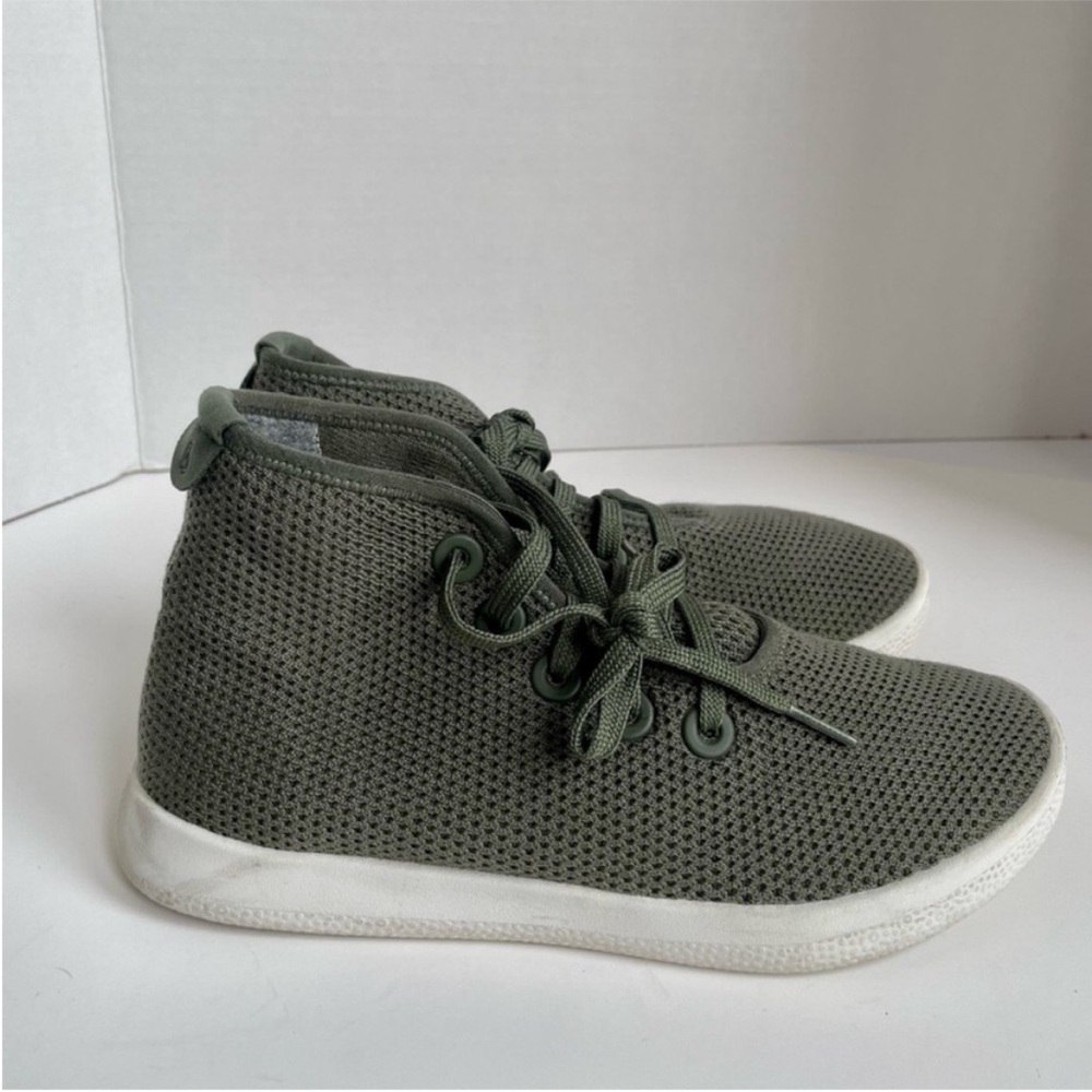Allbirds Tree Toppers Hi Sneaker Comfort Shoes Forest Green man’s Size 8